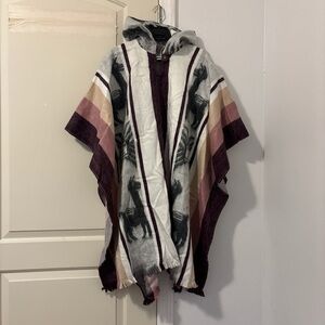 Ecuadorian Hooded Poncho
